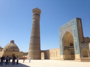 Mosque & minaret of Bukhara